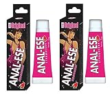 Nasstoys Anal-ESE Flavored Desensitizing Anal Gel, Strawberry - 2 Pack