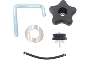 Hutdkte 106-4161 Handle Knob, 108-4887 Handle Lock, 107-3844 Washer for Toro 180 418 518 CCR2450 CCR2500 CCR3000 CCR3600 CCR3650 Snow Blower