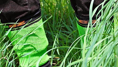 LYMEEZ Stretch Mesh Tick Repelling Leg Gaiters - Thumbnail 2