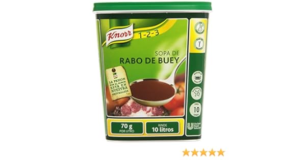 Knorr - Sopa de rabo de buey - 700 g: Amazon.es: Alimentación y ...