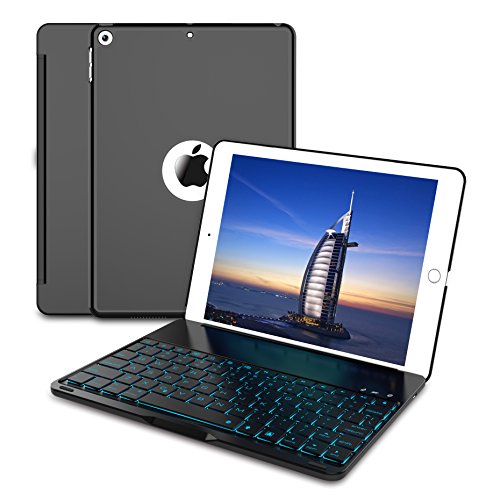 Keyboard case for 2017 new ipad 9.7 inch / ipad air, da…