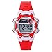 HIwatch Tuddler Watch for Girl LED Digital Water-resistant Sport Wrist Watch for Kid
