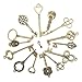 KINGSO 70 pcs Antique Bronze Vintage Skeleton Mixed Key Charms DIY Handmade Accessories Necklace Pendants Jewelry Making Supplies