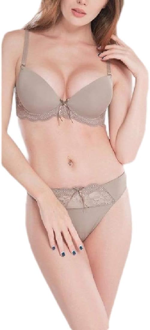 FallSweet Women Bra Plus Size D E Cup Plunge Bras Wire Free Soft Brassiere Sexy Pushup bra|Bras 