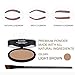 Best Eyebrow Stamp for Perfect Eyebrow, 1 set Pro 3 In 1 Palette for natural looking,Waterproof Long Lasting, Enhance your eyebrow in seconds, all natural color (Light Brown)