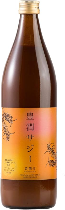 Amazon 豊潤サジー フィネス オーガニックサジー原料 ビタミンc 鉄分 100 天然 900ml 豊潤サジー 野菜ジュース フルーツジュース 通販