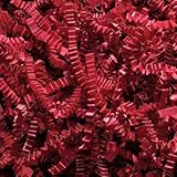 Red Crinkle Cut Paper Shred 10 lbs/Case
