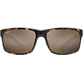 Maui Jim Polarized Men's and Women's Pokowai Arch Rectangular Sunglasses Pure Collection