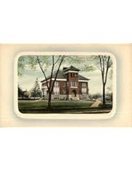 Entertainment Memorabilia: Grammar School and Grounds Hadley, Massachusetts Original Vintage Postcard - Scott Photo