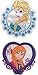 Simplicity 1931104001 Disney Frozen Elsa and Anna Applique Set