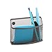 Honey-Can-Do BTS-06599 Accessory Magnetic Organizer Bin with Handles, Black, 5.51