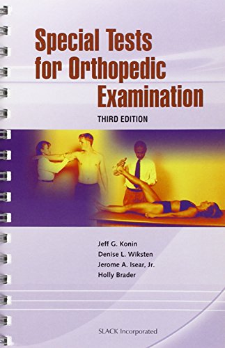 Special Tests F/Orthopedic Examination