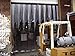 Strivide - Strip Door Curtain Kit - 48 in.(4 ft) Width X 96 in.(8 ft) Height - Clear Smooth 8