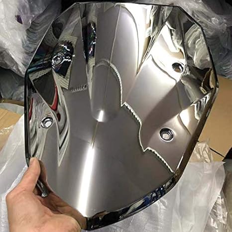 Amazon Co Jp Bmwのためのフロントウィンドスクリーンs1000xr S 1000 Xr K49 15 17 17 17 17 19 19 19 19風スクリーンの偏向器のフロントガラス黒煙イリジウム Color Chrome 車 バイク