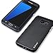 Buffway Galaxy S7 Edge Case, Dual Layer with Drop Shock Proof TPU and Textured Pattern Grip Hard Cover Heavy Duty Rubber Hybrid Protective Case for Samsung Galaxy s7 Edge - Black