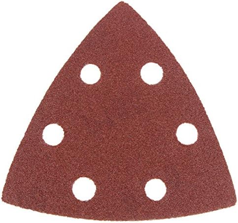 Triangular Sanding Sheet 180 Grit Sandpaper Oscillating Multi Tool 90x90x90mm