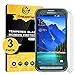 [3 Pack] Samsung Galaxy S5 Active Screen Protector (Not for Galaxy S5), Nearpow® [Tempered Glass] Screen Protector with [9H Hardness] [Crystal Clear] [Easy Bubble-Free Installation] [Scratch Resist]