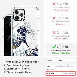 MOSNOVO for iPhone 12 Pro Max Case, [Buffertech 6.6