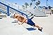 YoungLA Men's Yoga Running Shorts w/Zipper Pockets Navy Large