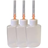 Applicator Bottle with Stainless Steel Needle - 3 Pack
