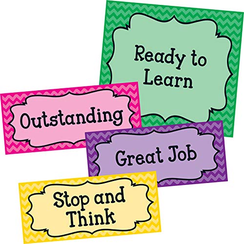 Really Good Stuff Classroom Behavior EZTuck Clip ’N’ Track Pocket