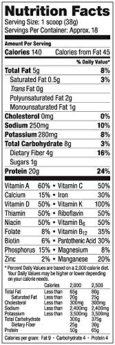 Vega One Organic All-In-One Shake, Berry (18 Servings, 24 Ounce) - Plant Based Vegan Protein Powder  - //medicalbooks.filipinodoctors.org