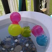Amazon.com : Boon Bubbles Suction Cup Bath Toys, Yellow : Suction Balls