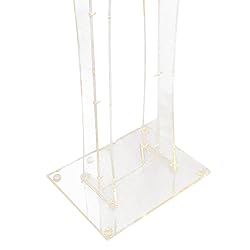 CNCEST Clear Acrylic Lucite Podium Pulpit Lectern