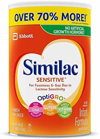 Product of Similac Sensitive Infant Formula with Iron, Powder, 40 oz. (baby formula - Wholesale Price - Baby Formula [Bulk Savings]