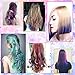 Philonext Temporary Hair Chalk Set, Colorful Hair Chalk Pens, Temporary Non-Toxic Portable Hair Coloring Chalk for Girls, Great Birthday Gifts Present for Girls (6 Pcs)