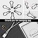 Color Scissor 1000 Pieces Black Bulb Pin, Gourd Pin Calabash Pin Metal Safety Pins for Clothing DIY Home Accessories, Perfect Knitting Markers