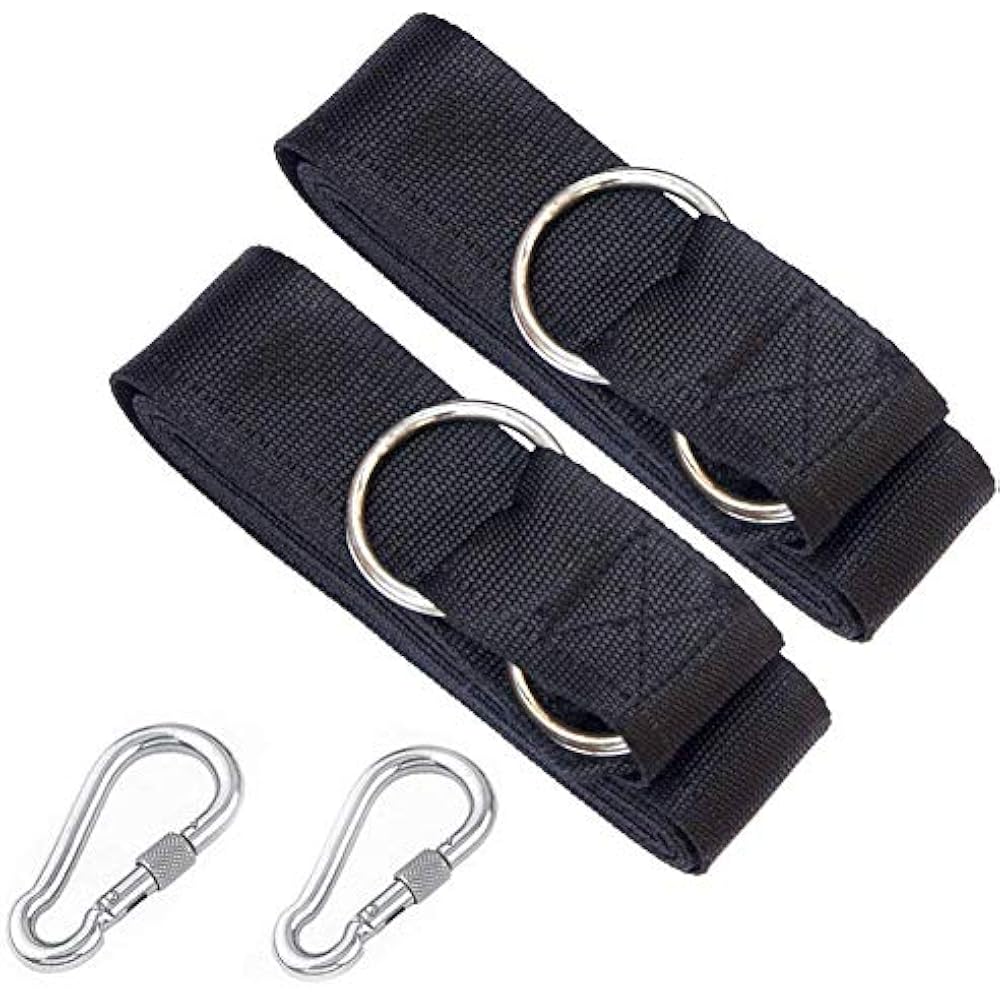 Tree Swing Hanging Straps Kit Holds 2000 Lbs,5ft Extra Long With Safer