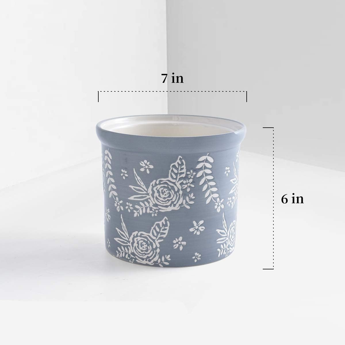 Amazon Com Kingsbull Home Utensil Holder Ceramic Utensil Crock
