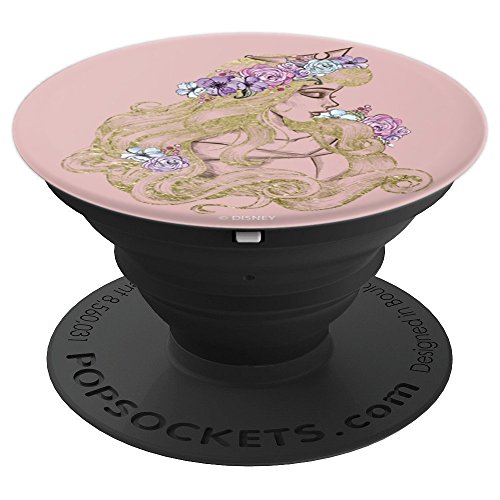 Disney Sleeping Beauty Aurora Colorful Illustration PopSockets Standard PopGrip