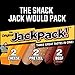 Jack Link’s JackPack - Cheese, Pretzel and Beef Stick Pack, 2 oz., Pack of 12 – 100% Beef Sticks, Cheese Sticks Made with Real Wisconsin Cheese and Pretzel Sticks – 10g of Protein