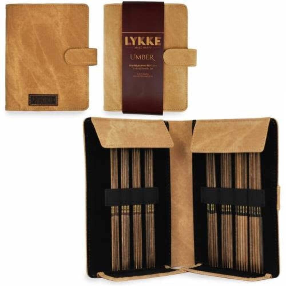 Lykke Driftwood Umber 5144170 Needle Set Small US 0-5 Pouch