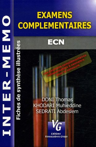 Examens complémentaires by (Hardcover-spiral)