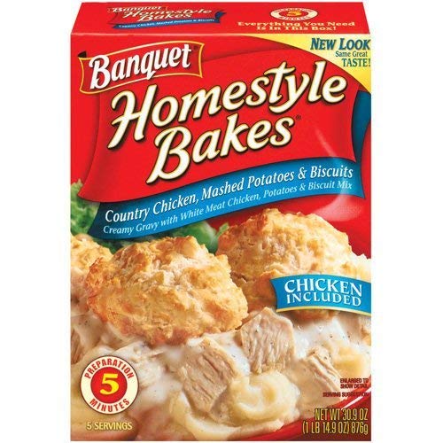 Banquet homestyle bakes - country chicken mashed potatoes (050100407339)