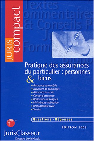 Pratique des assurances du particulier