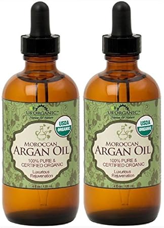 ２個セット【Amazon.co.jp限定】 オーガニック アルガンオイル １２０ｍｌ USDA認定