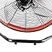 MaxxAir HVFF 20S REDUPS Shroud Floor Fan, 20-Inch, Red