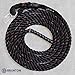 B BRANTON Easy-Install Workout Climbing Rope - 25 feet Exercise Climbing Rope w/Anchor, Carabiner, Anchor Covers & Liquid Chalk - Safe & Sturdy, Great for Indoor & Outdoor Use - Gym Climbing Rope