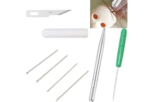 SESYOMR Doll Hair Rerooting Tool,Rooting Needles,Hair Rerooting Kit for Dolls
