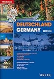 Germany Road Atlas 2017/2018 - Reiseatlas Deutschland 2017/2018 (English and German Edition) by