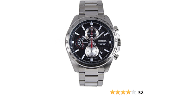 Seiko Men's Chronograph Quartz Watch 