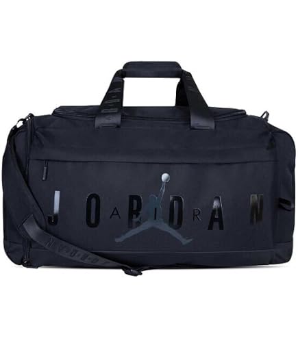 Amazon.com: Nike Air Jordan Velocity Duffle Bag (One Size, Black