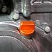 Heinmo Motorcycle CNC Aluminum Engine Oil Plug For KTM DUKE 125/200/390 13-15 （Orange）