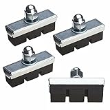 Wideskall High Grade 40mm Cycling Bicycle Bike Bolt On Brake Pads