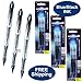 Uni-ball Vision Elite, Blue Black Ink, 3 Pens Plus 3 Packs of Refills, 0.8mm Bold Point, S3a612326p