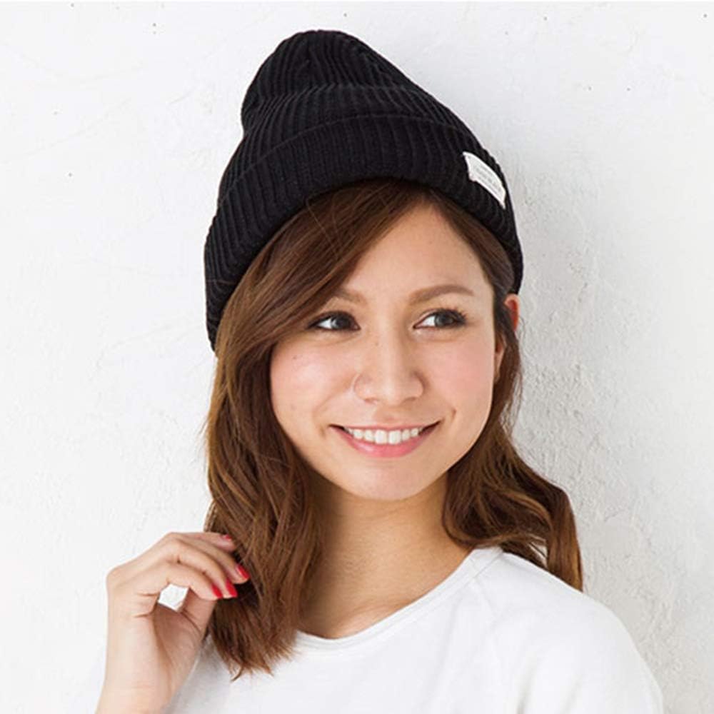 Amazon ジョインケイ ニット帽 コットン100 帽子 レディース 無地 メンズ ワッチキャップ リブ編み タグ付き ダークグレー ニット 通販